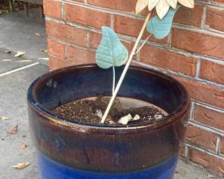 Glazed Ceramic Planter 