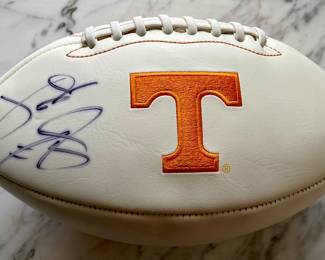 Autographed VOLS Football 