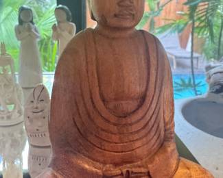 Wooden carved figure