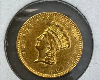1800s Gold Coin