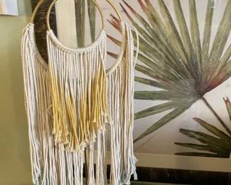 Macrame Decorative piece - 3 colors