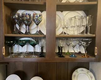 Fun glasses, Goblets and wine glasses