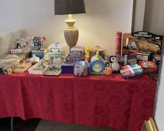 Sewing notions, crafts, games