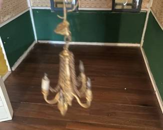 Doll house chandelier