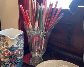 New Candles. Spode pitcher