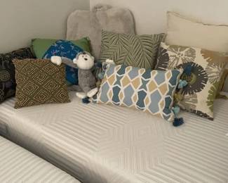 Snuggy pillow (#2) and other decorative pillows