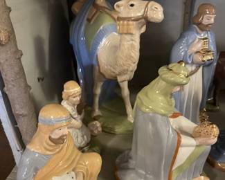 Nativity pieces