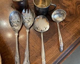 Silverplate pieces