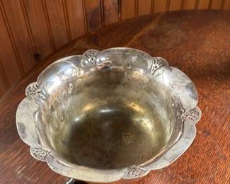 silver Plated Footed Bowl