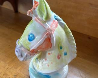 Gareno Ceramic Horse Coin Bank