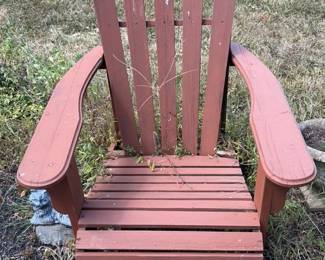 Wooden Adirondack Chair