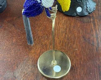 Beaded Bird Figurine