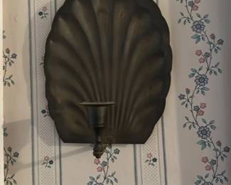 Scallop Shell Wall Sconce
