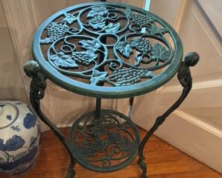 Antique Cast Iron Plant Stand