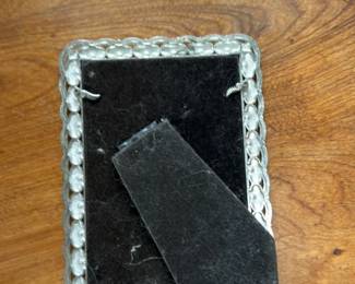 Vintage Ornate Silver Plated Photo Frame