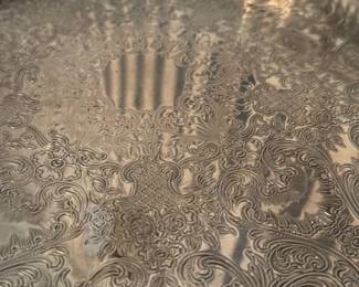 Victorian Silver Plated Tray