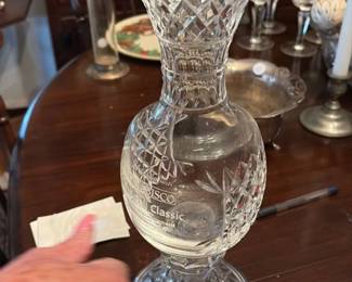 Waterford Crystal "Millennium" Vase