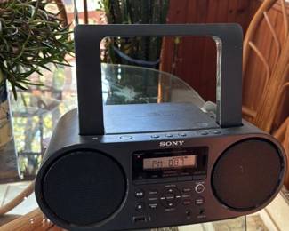 Sony CFD-S01 CD Radio Cassette-Corder Boombox