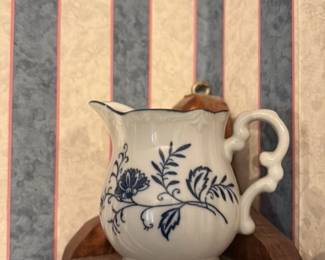 Blue Onion Pattern Pitcher