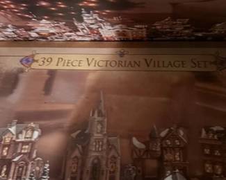 Victorian Village Train Set