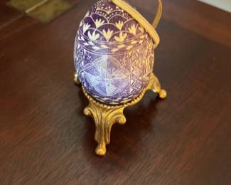 Ornate Decorative Egg