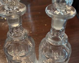 Cut Crystal Decanter Set
