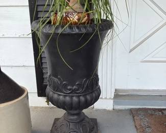 Cast Iron Urn Planter