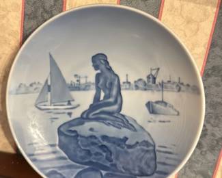 Royal Copenhagen "The Little Mermaid" Collector Plate