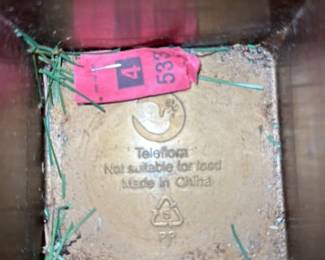 Vintage Gold Tone Floral Picture Frame