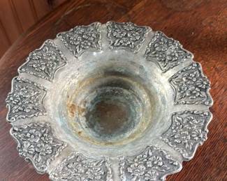 Antique Silver Plated Bowl