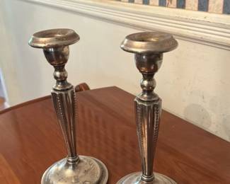 Silver Plated Candlesticks