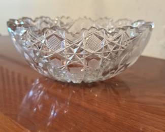 Cut Crystal Bowl