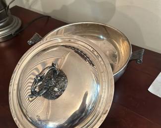 W&S Blackinton Silver Plated Covered Serving Dish