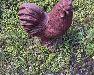 Vintage Cast Iron Bear Statue