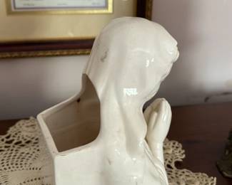 Vintage Ceramic Figurine of Praying Child