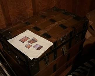 Antique Steamer Trunk