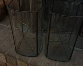 Vintage Fireplace Screens