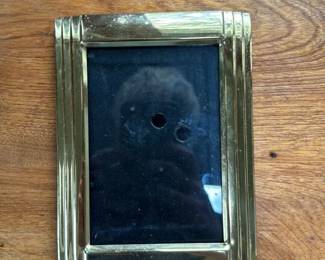 Vintage Brass Photo Frame