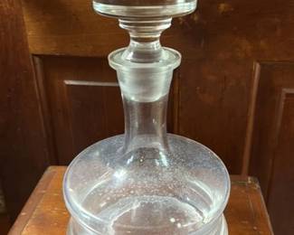 Victorian Glass Decanter
