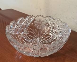 Cut Crystal Bowl