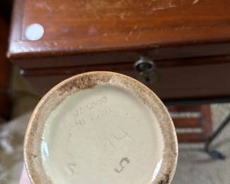 German Beer Stein with "Ist Trumpf" inscription