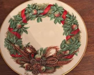 1987 Christmas Plate