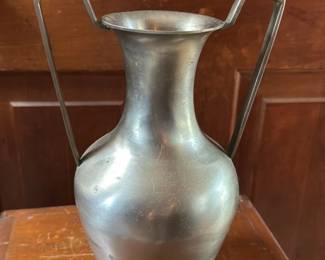 Art Deco Pewter Vase