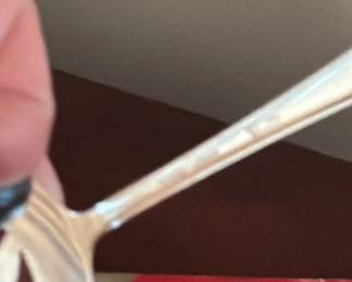 Wm. Rogers Silverplate Cranberry Set