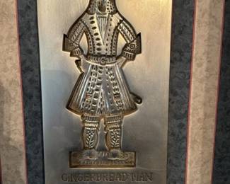 Vintage Gingerbread Man Cookie Mold