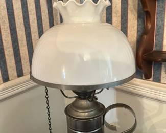 Victorian Style Oil Lamp