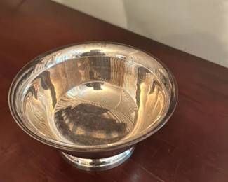 Silver Footed Compote Dish
