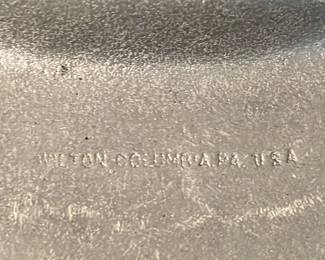 Spirit of '76 pewter plate