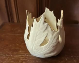 Lenox "Autumn Leaf" Candlestick Holder