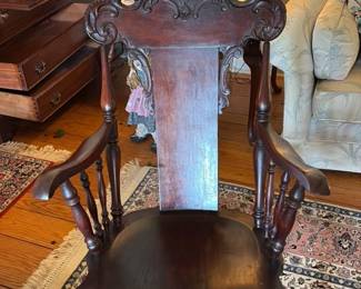 Antique Mahogany Side Chair